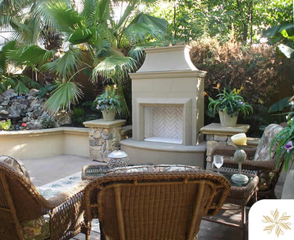 Custom Outdoor Fireplace Designer