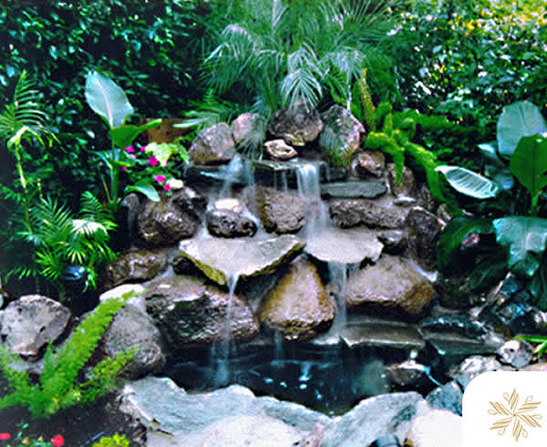 Designed Waterfall Features